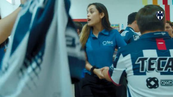 Jugadores de Monterrey visitaron clínica de Síndrome de Down. (Video: Twitter)