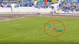 Pasó susto: Raúl Fernández cometió un blooper que pudo costarle un gol en contra a César Vallejo [VIDEO]