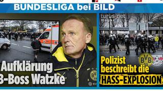 Mujeres y niños afectados: Ultras del Dortmund atacaron a hinchas del RB Leipzig