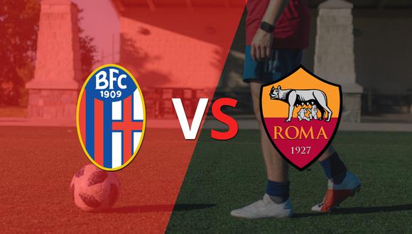 Termina el primer tiempo con una victoria para Bologna vs Roma por 1-0