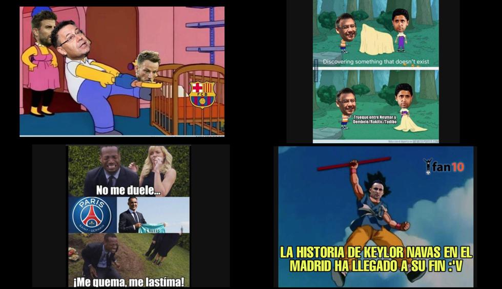 ¡Con Navas y Neymar como protagonistas! Los mejores memes del cierre del mercado de fichajes 2019 [FOTOS]