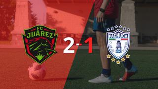 FC Juárez sacó los 3 puntos en casa al vencer 2-1 a Pachuca