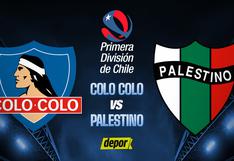 Colo Colo vs Palestino EN VIVO vía TNT Sports por el Campeonato Nacional