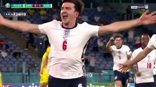 Cada vez más cerca de las ‘semis’: Maguire marcó el 2-0 en el Inglaterra vs. Ucrania [VIDEO]