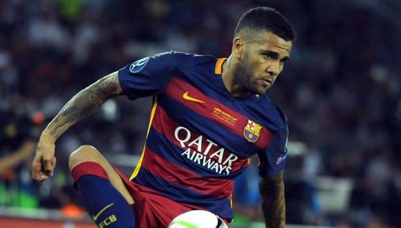 Dani Alves jugó ocho años en Barcelona. (Foto: AFP).