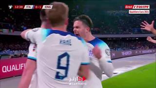 ¡En el área no perdona! Gol de Rice para el 1-0 de Inglaterra vs. Italia [VIDEO]