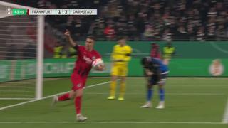 ¡Puso el empate! Rafael Santos Borré marcó el 2-2 en Eintracht Frankfurt vs. Darmstadt