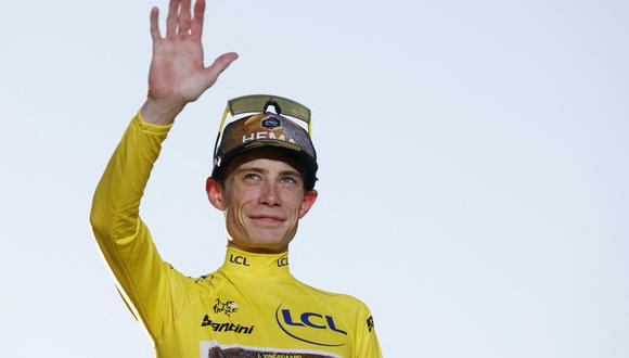Jonas Vingegaard es campeón del Tour de France (Foto: Reuters)