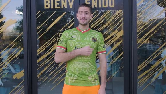 Santiago Ormeño es nuevo jugador de Juárez. (Captura / Twitter de Club Juárez)