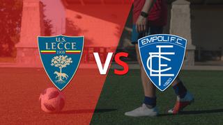 Por el último encuentro de la fecha 3, Lecce se enfrenta ante Empoli