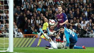 KO al Real Madrid: Barcelona le gana con gol de Rakitic y lo deja fuera de LaLiga