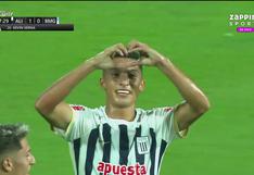 Su primer festejo con la blanquiazul: el gol de Kevin Serna para el 1-0 de Alianza Lima sobre Blooming
