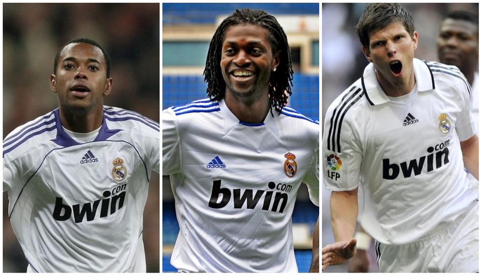 Los delanteros que fracasaron en el Real Madrid
