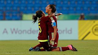 Delantera venezolana marcó golazo de mediacancha en Mundial Sub 17