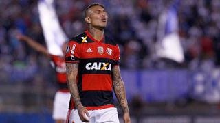 Pasó cerca, Paolo: Flamengo avisó con tiro libre de Guerrero que cerca al palo [VIDEO]
