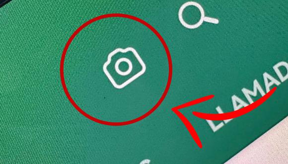WhatsApp modifica la opción de “cámara” para optimizar el cambio entre fotos y videos. (Foto: Depor - Rommel Yupanqui)