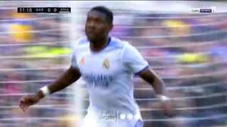 Alabado seas, David: golazo de Alaba para el 1-0 del Real Madrid vs. Barcelona [VIDEO]