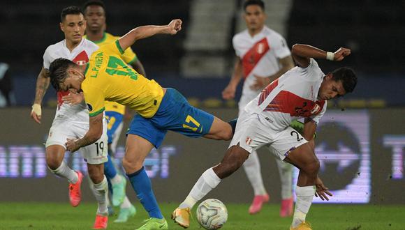 Raziel García fue de los de mejor rendimiento en el Perú vs. Brasil (Foto: Agencias)
