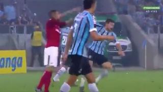 Tuvo un duelo aparte: Paolo Guerrero se ofuscó y empujó a rival en final del Campeonato Gaúcho [VIDEO]