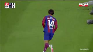 Joao Félix y Frenkie  de Jong liquidaron con sus goles: Barcelona 3-0 Getafe [VIDEO]