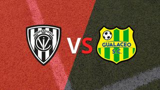 Termina el primer tiempo con una victoria para Independiente del Valle vs Gualaceo por 1-0