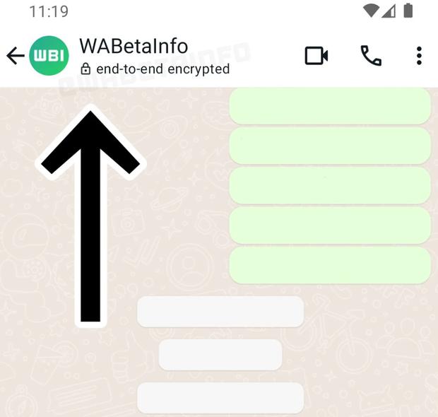 Vista previa del nuevo ícono de WhatsApp. (Foto: WabetaInfo)