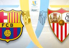 Barcelona vs. Sevilla: fecha, horarios y canales del partido único por la Supercopa de España 2018