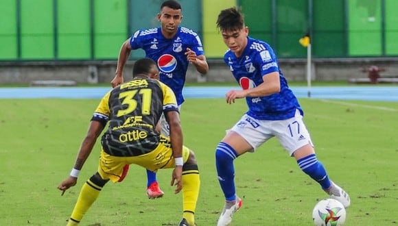 Millonarios venció 1-0 a Alianza Petrolera por la Liga BetPlay 2021. (Foto: Prensa Dimayor)