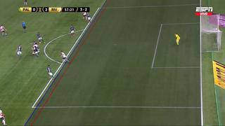 Siéntense nomás: Montiel marcó el 3-0 para River, pero el árbitro anuló el gol por offside [VIDEO]