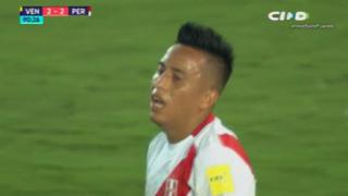 Selección Peruana: Christian Cueva se falló el gol del triunfo en los descuentos [VIDEO]