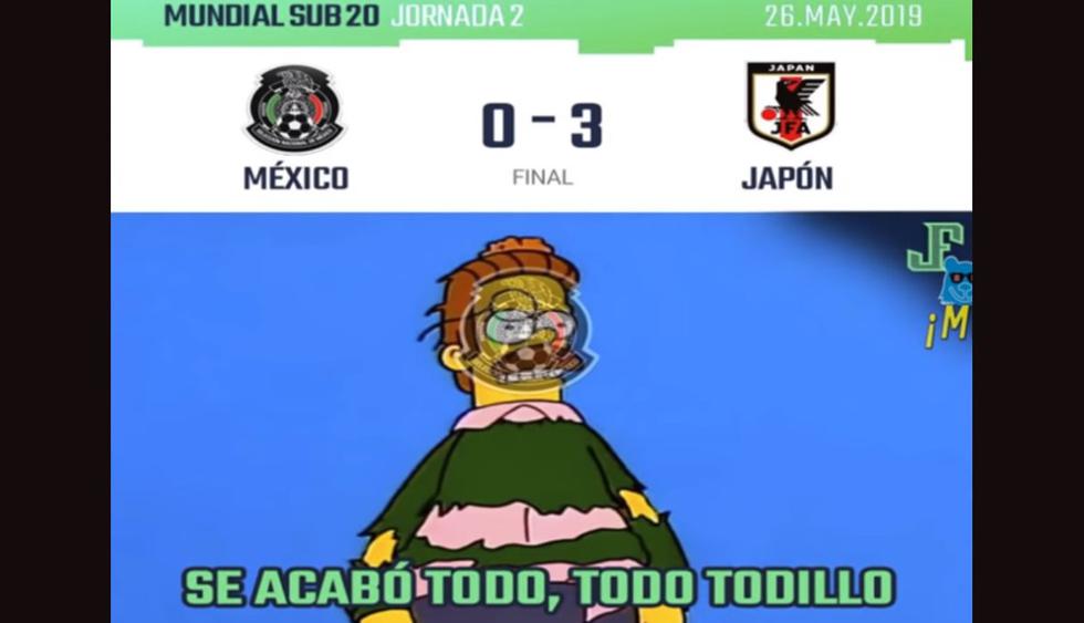 Los memes por la derrota de México frente a Japón en el Mundial sub 20. (Foto: Facebook)