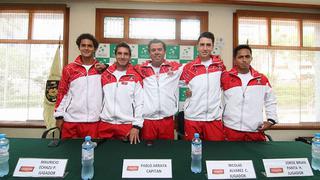 Copa Davis 2016: Perú presentó a su equipo para enfrentar a Venezuela