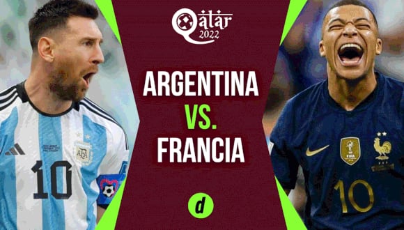 Argentina y Francia definirán el título del Mundial Qatar 2022. (Diseño: Depor)