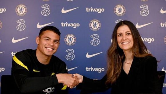 Thiago Silva renovó con Chelsea hasta junio de 2023. (Foto: Getty)