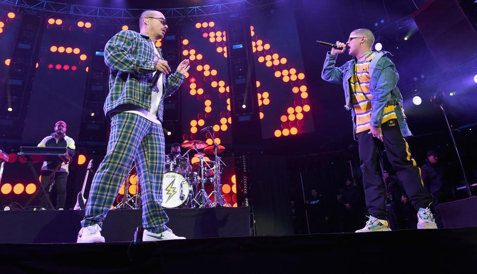 Bad Bunny dejó de seguir en Instagram a J Balvin y así reaccionó este último. (Foto: AFP)
