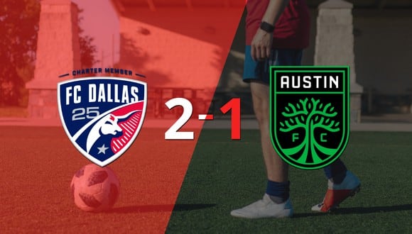 FC Dallas le ganó a Austin FC en su casa por 2-1