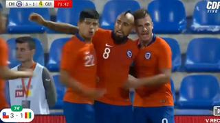 ¡Abran paso al 'Rey'! Arturo Vidal revivió a Chile y marcó el 3-1 contra Guinea por amistoso [VIDEO]