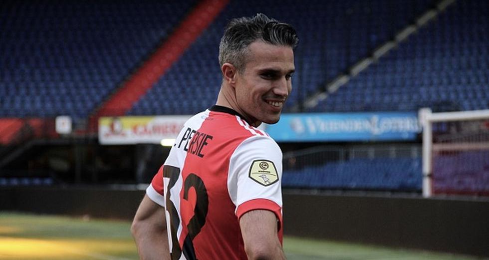 Robin Van Persie regresó a Feyenoord, club en el que debutó. (Foto: Getty)