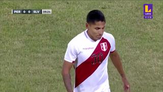 Ingresa Lapadula: Ruidíaz se lesionó y no podrá continuar en el Perú vs. El Salvador [VIDEO]