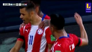 Sorpresa en la Bombonera: Romero anota de penal el 1-0 para Paraguay vs. Argentina [VIDEO]