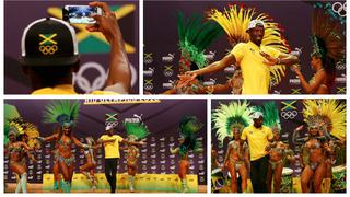 Usain Bolt brilla con unos pasos de samba en los Juegos de Río 2016