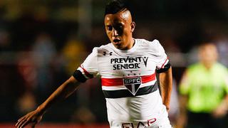 El buen control de Cueva y huacha previo a gol de Sao Paulo en Copa de Brasil [VIDEO]