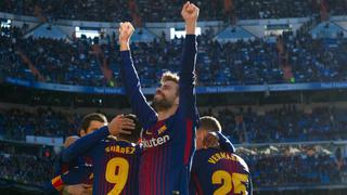 “Ya no hace gracia ganar aquí”: Piqué recordó la victoria del Barcelona ante Real Madrid en el Bernabéu