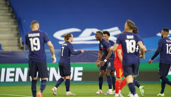Anotoine Griezmann anotó el segundo gol para Francia. (Foto: Agencias)