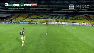 Con ayuda del VAR: penal y gol de Emanuel Aguilera para el 1-0 del América vs. Cruz Azul [VIDEO]