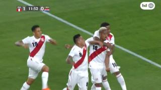 André Carrillo lanzó su veneno y marcó el primer gol rumbo al Mundial [VIDEO]