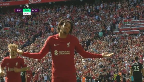Liverpool vence 4-0 a Bournemouth por la Jornada 4 de Premier League. (ESPN)