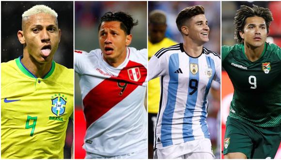 ¿Quiénes son las cartas de gol de cada selección sudamericana pensando en el inicio de las Eliminatorias 2026?