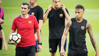 "Todo puede pasar": Valverde no descartó un posible regreso de Neymar al Barcelona
