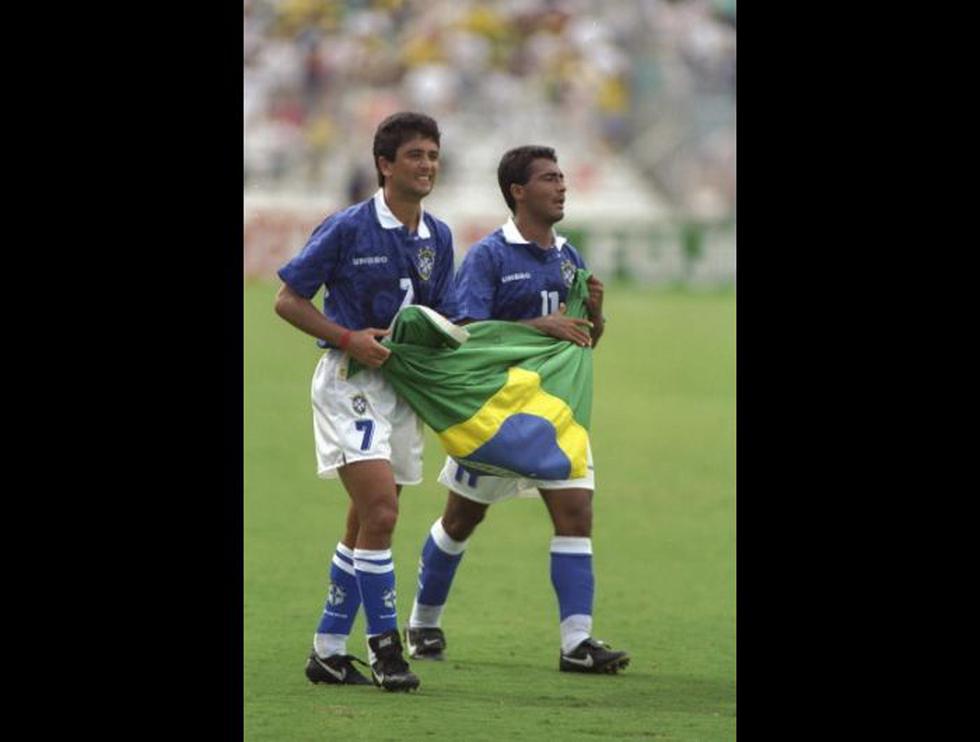 Romario y Bebeto en Brasil (Getty Images).
